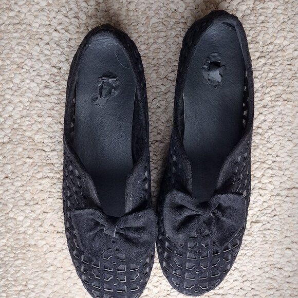 Dressy black loafers slip on size 10 - Picture 2 of 5